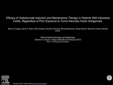 Efficacy of Vedolizumab Induction and Maintenance Therapy in Patients With Ulcerative Colitis, Regardless of Prior Exposure to Tumor Necrosis Factor Antagonists 