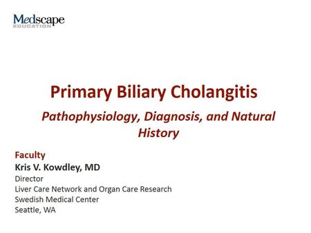 Primary Biliary Cholangitis