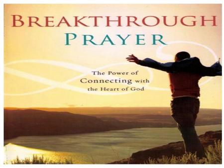 Barrier #1: Neglect Instead of worrying about our problems or planning for the future, many rarely actually get around to spending much actual time praying.