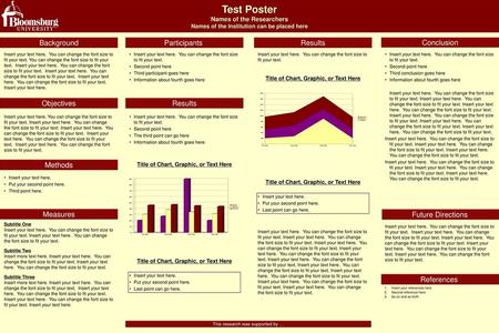 Test Poster Background Participants Results Conclusion Objectives