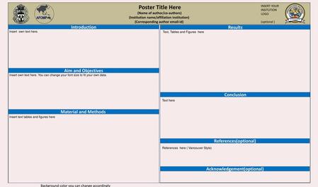 Poster Title Here Introduction Results Aim and Objectives Conclusion