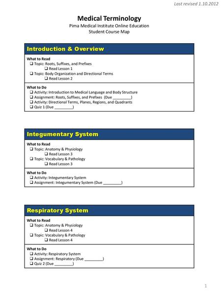 Pima Medical Institute Online Education