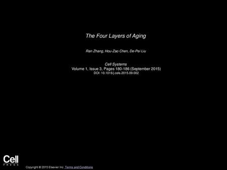 The Four Layers of Aging