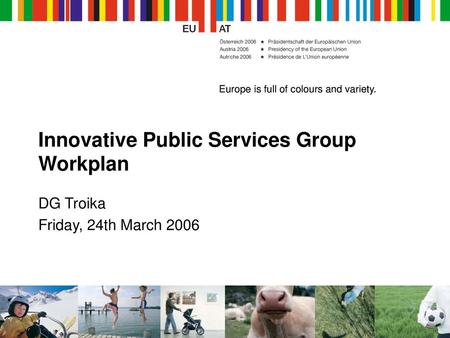 Innovative Public Services Group Workplan