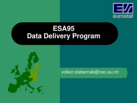 ESA95 Data Delivery Program