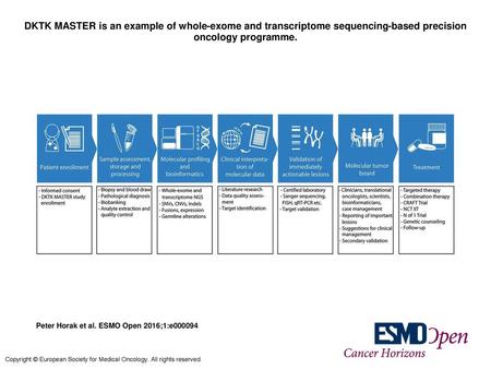 DKTK MASTER is an example of whole-exome and transcriptome sequencing-based precision oncology programme. DKTK MASTER is an example of whole-exome and.