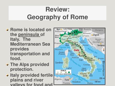 Review: Geography of Rome