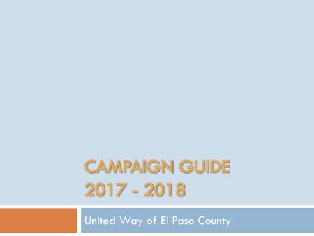 United Way of El Paso County