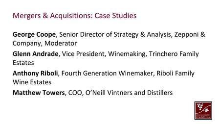 Mergers & Acquisitions: Case Studies