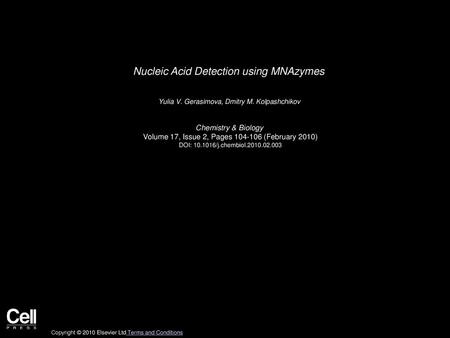 Nucleic Acid Detection using MNAzymes