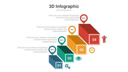 3D Infographic My First Template 3D Infographic