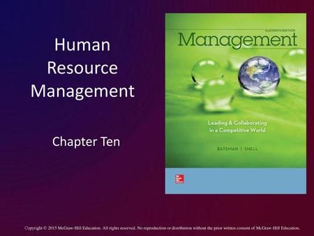 Human Resource Management