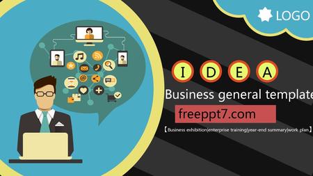 I D E A LOGO Business general template freeppt7.com