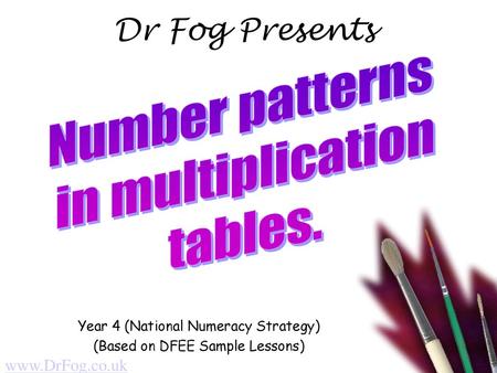 Year 4 (National Numeracy Strategy) (Based on DFEE Sample Lessons)