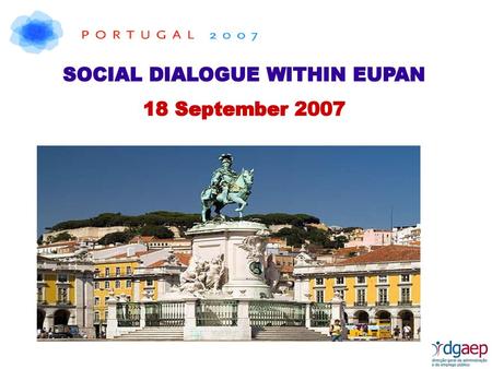 SOCIAL DIALOGUE WITHIN EUPAN