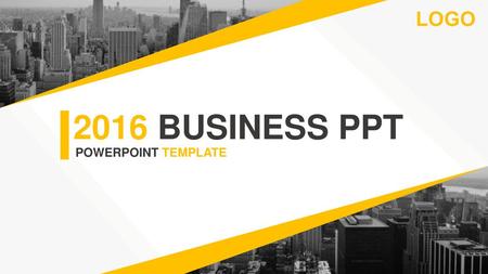 2016 BUSINESS PPT POWERPOINT TEMPLATE.