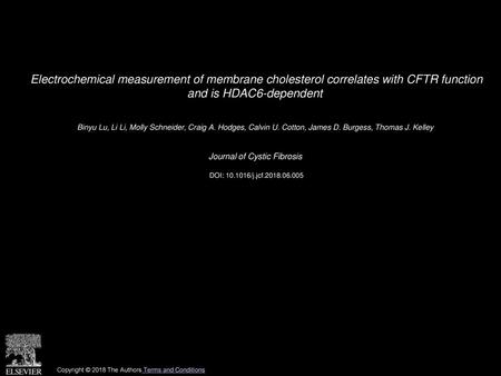 Journal of Cystic Fibrosis