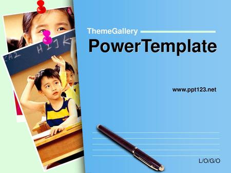 ThemeGallery PowerTemplate www.ppt123.net.