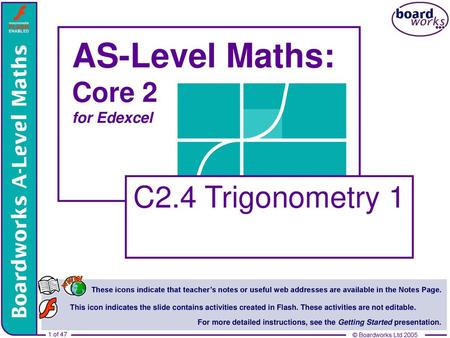 AS-Level Maths: Core 2 for Edexcel