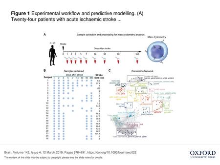 Figure 1 Experimental workflow and predictive modelling