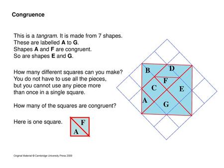 Congruence GM3.1 Core Plenary