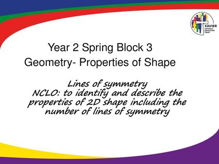 Year 2 Spring Block 3 Geometry- Properties of Shape