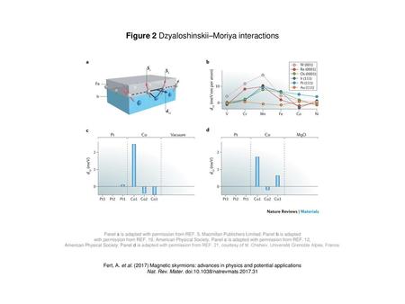 Figure 2 Dzyaloshinskii–Moriya interactions