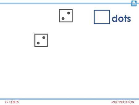 Dots 2 × TABLES MULTIPLICATION.