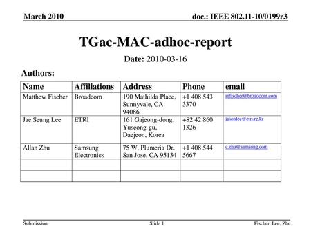 TGac-MAC-adhoc-report