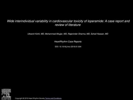 HeartRhythm Case Reports