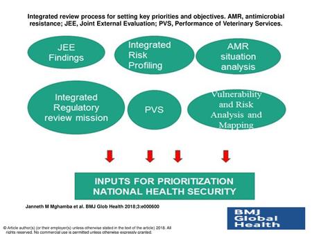 Integrated review process for setting key priorities and objectives