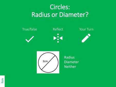 Circles: Radius or Diameter?