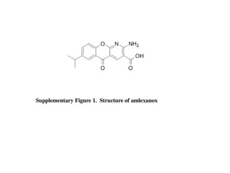 Supplementary Figure 1.  Structure of amlexanox