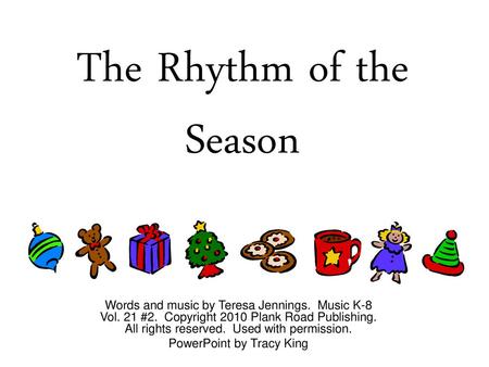 The Rhythm of the Season