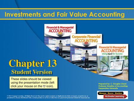 Investments and Fair Value Accounting