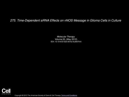 Molecular Therapy  Volume 20, (May 2012) DOI: /S (16)