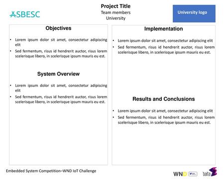 Results and Conclusions