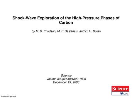 Shock-Wave Exploration of the High-Pressure Phases of Carbon