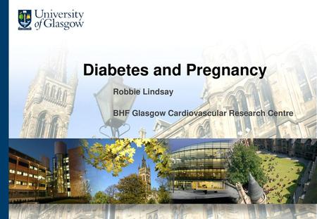 Diabetes and Pregnancy