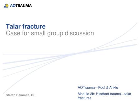 Case for small group discussion