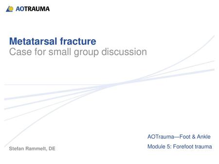 Case for small group discussion