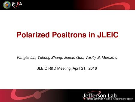 Polarized Positrons in JLEIC